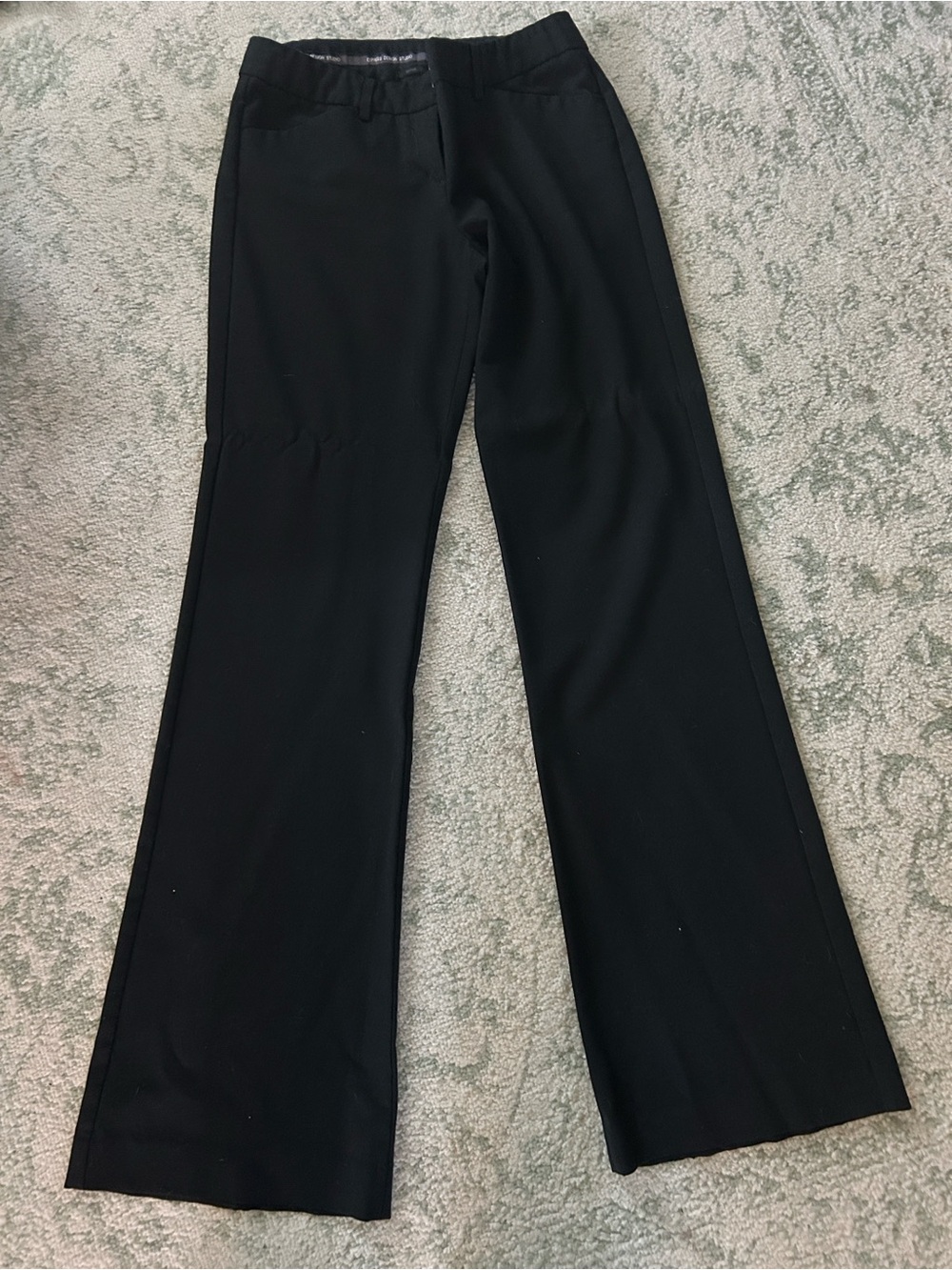 Express Black Boot Cut Pants - EDITOR Y2K